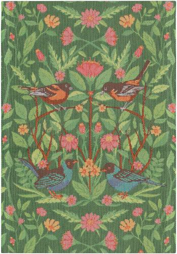 Kökshandduk Fågelliv 35x50cm