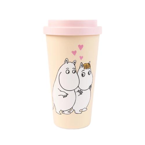 Take-away Mugg Mumin Kärlek 450ml