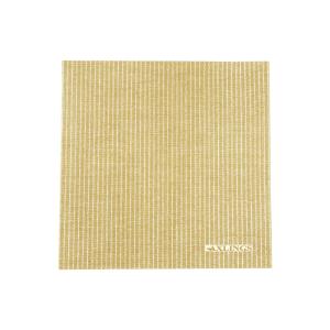 Axlings Middagsservetter Kritstreck Ockra 40x40cm