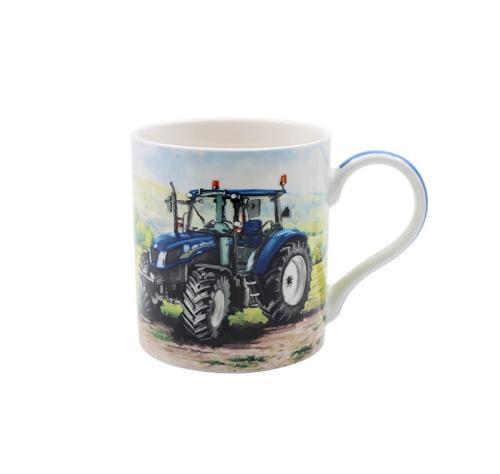 Mugg Traktor Blå