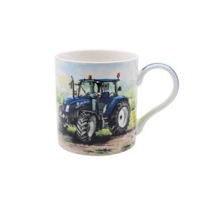 Mugg Traktor Blå
