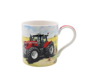 Mugg Traktor Röd