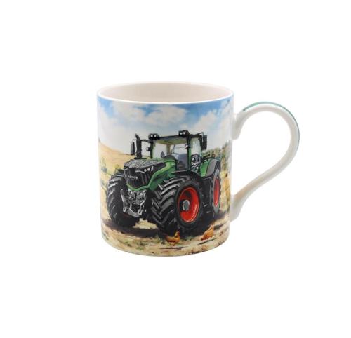 Mugg Traktor Grön