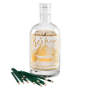 Tändstickor Beehive Glasflaska 