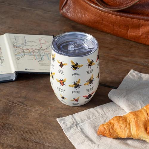 Travel mug garden bees 350ml