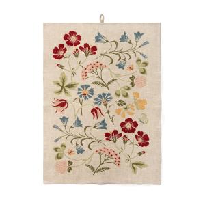 Kökshandduk Sju Blomster 100% linne