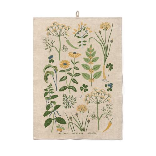 Kökshandduk Mersmak Kryddor 100% linne