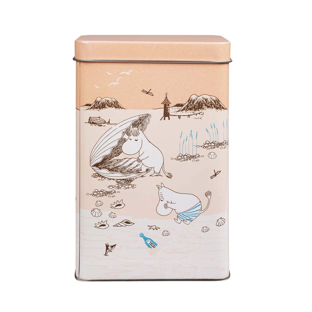 Kaffeburk Strandtur Orange Mumin | Tehuset Java
