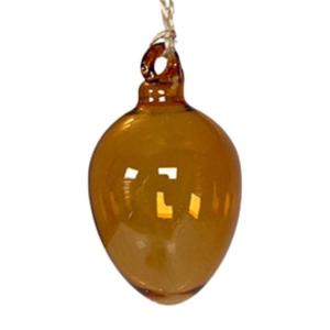 Glasägg Dekoration Orange Stor