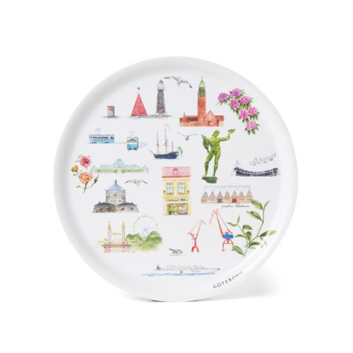 Tehuset Java Göteborg Collection Bricka Rund