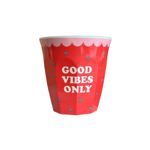 Mugg Melamin Snobben Röd 250ml