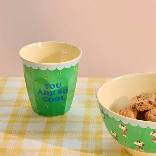 Mugg Melamin Snobben Grön 250ml