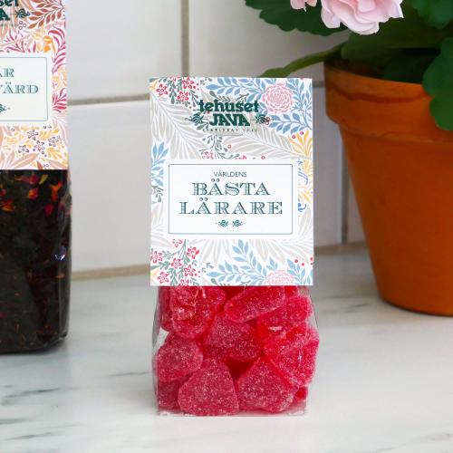 Världens Bästa Lärare Gelehjärtan 150g