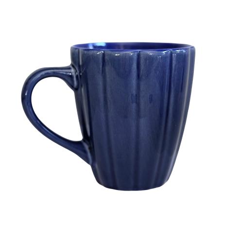Mugg Blomma Blå