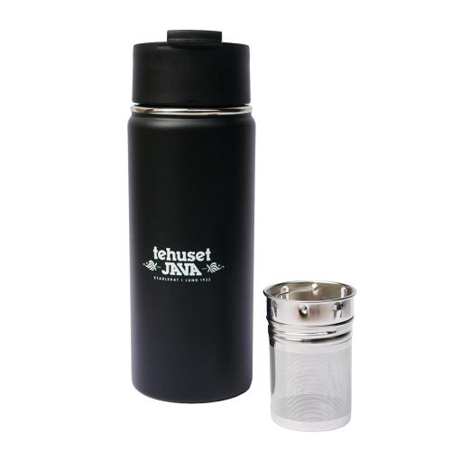 Termosmugg med tesil 480ml Svart