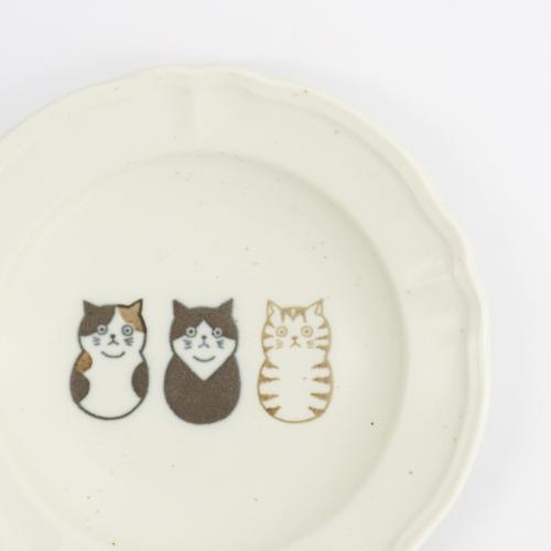 Neko Maruke Cat Assiett 16.5x2.8cm