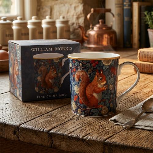 William Morris Wildlife Ekorre Mugg