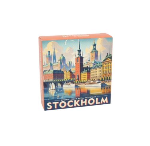 Rund Marseille Tvål i Ask Stockholm 100g