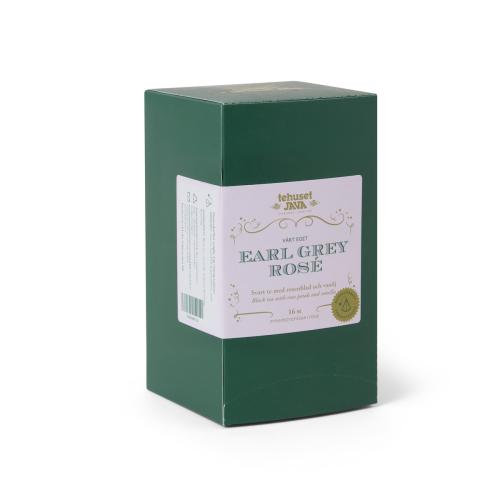 Earl Grey Rose svart te tepåsar folie 16 st