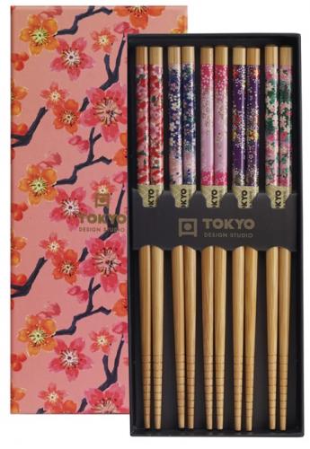 Tokyo Design Chopsticks Cherry Blossom 5 par