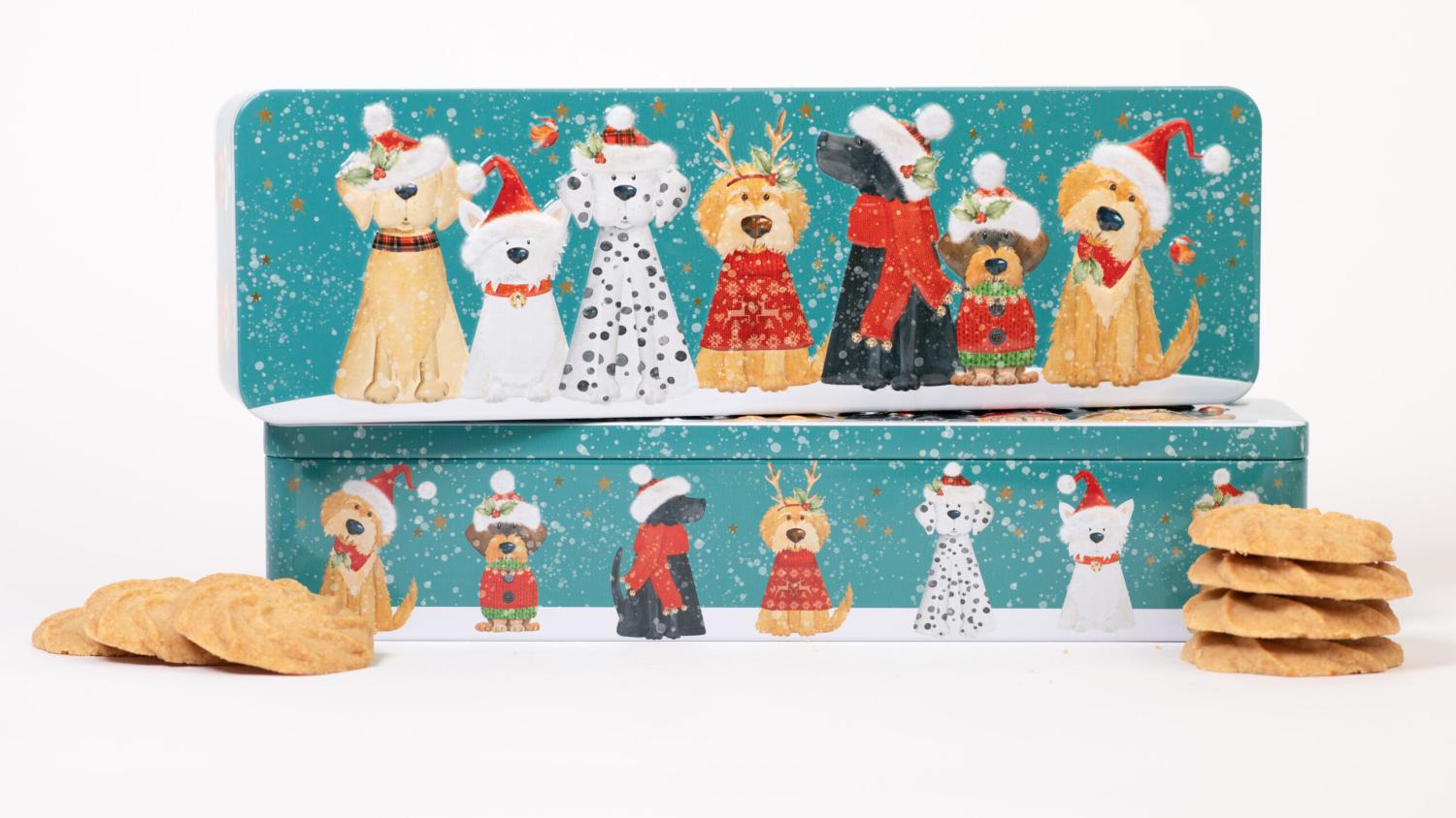 Christmas Dog Biscuits 225g