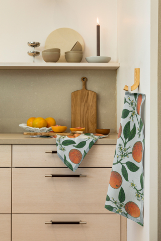 Kökshandduk Apelsiner 40x60cm