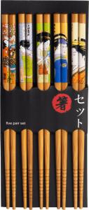 Chopsticks Geisha 5-pack 