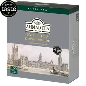 Ahmad Earl Grey Decaf Tepåsar 100-pack