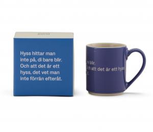 Astrid Lindgren Mugg Hyss Hittar Man Inte På Blå
