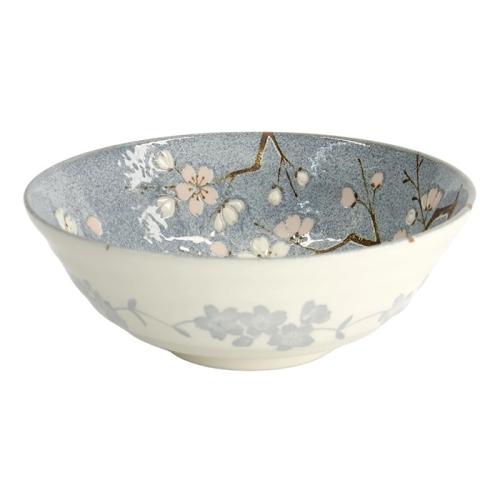 Fujisakura Grey Ramen Bowl 1L