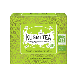 Ekologisk Green Ginger Lemon Tepåsar