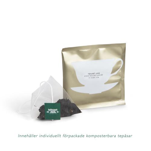 Rooibos Rabarber Grädd 16 pack Tepåsar i folie