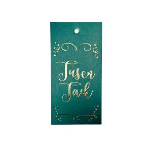 Litet kort Tusen Tack