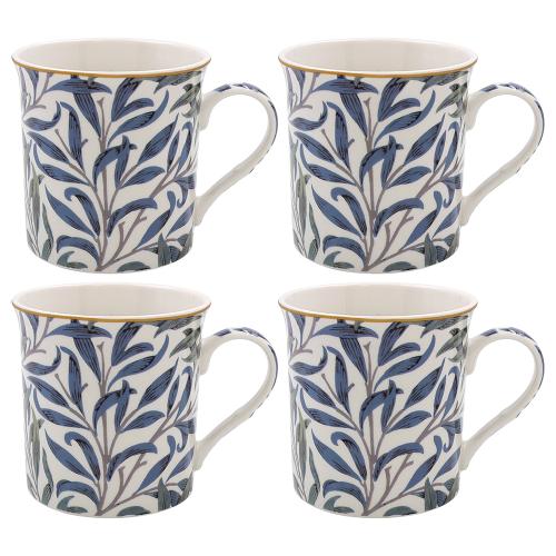 William Morris Willow Bough Muggar 4-Pack I Presentförpackning