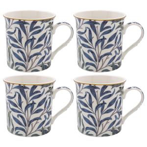 William Morris Willow Bough Muggar 4-Pack I Presentförpackning