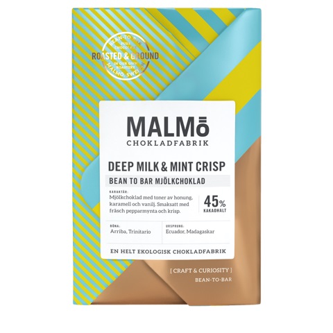Craft Deep Milk Mint Crisp 45% 58g