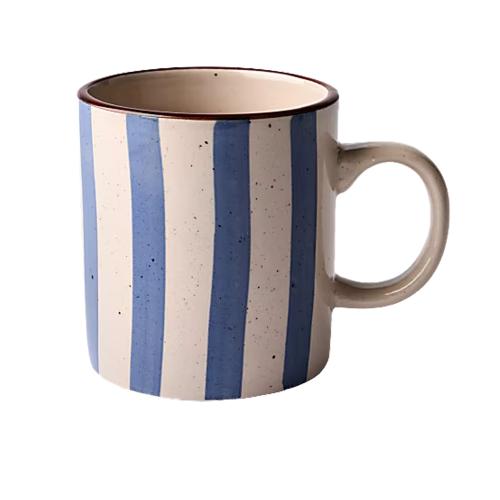 Mugg Blå Rand