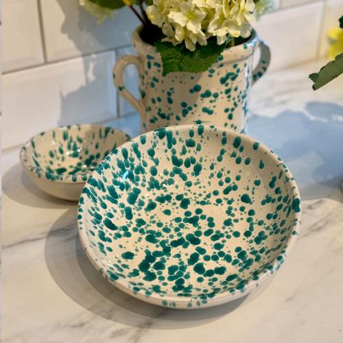 Benegiamo Skål Spruzzi Turkos 19cm