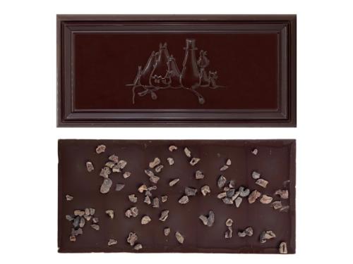 Muminchoklad Hattifnattarna Kakaonibs & Mörk Choklad 70% 70g