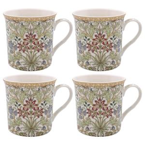 William Morris Hyacinth Muggar 4-Pack I Presentförpackning