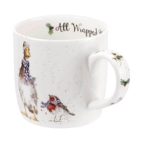 Wrendale Mugg All Wrapped Up 3dl
