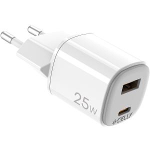 Strömadapter Champion 1 x USB-A + 1 x USB-C PD 25W