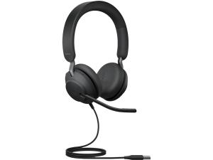 Headset Bluetooth Jabra Evolve2 40, USB-C, UC Stereo