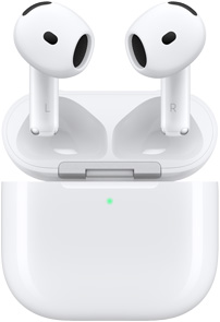 Headset Bluetooth Apple AirPods 4 med aktiv brusreducering