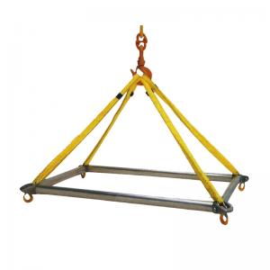lyftok 7 ton aluminium delbart rör ramok