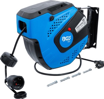 kabelvinda väggmonterad 15m, 230V