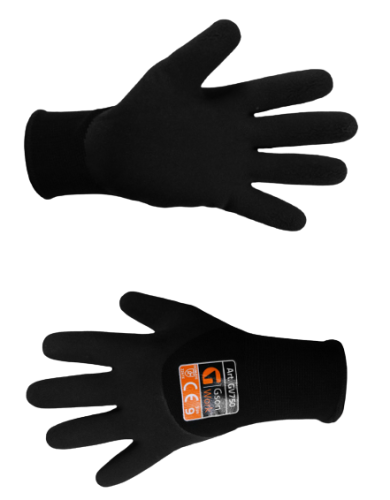 Arbetshandske Winter grip latex