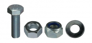 Bultpaket M6-M16 8,8 FZB inkl mutter och brickor