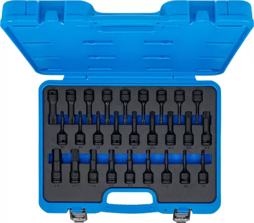 KraftBits 1/2"  Torx, Insex och XZN 27 delar