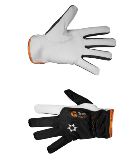 Montagehandske winter getskinn